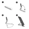 Foldable Adjustable Phone & Tablet Stand Holder Desktop Mount for iPhone iPad Mini