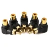 39aaea9d1261c08783b42d7e2508b842.webp RCA Male to Female Right Angle Adapter Audio Video Connector 90 Degree