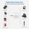 48cbbedcf06fe90c44a97efe4ff2af56.webp Vention 3.5mm Headphone Microphone Splitter Cable Audio Adapter for PC Laptop
