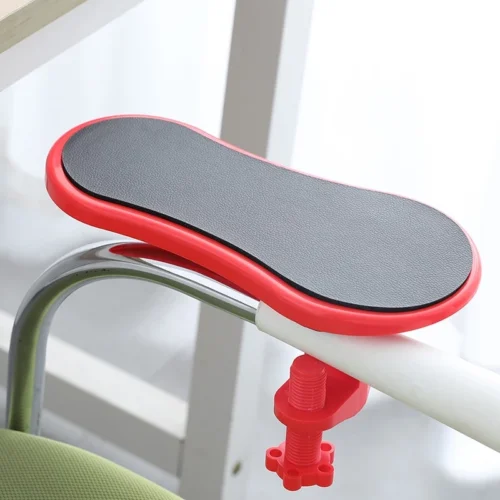 TDLV Adjustable Desk Armrest Pad Attachable Computer Arm Support Wrist Rest for Office Gaming Desk