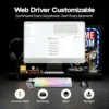 S27e65132138b4866ae5986c0e5c85b9cb.webp AULA Mini60HE Wireless Magnetic Switch Gaming Keyboard Adjustable Trigger Sensitivity RGB
