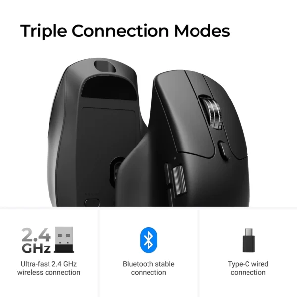 S3c575ef2e3b6438896e3320b36ba2ae9B.webp Keychron M6 Wireless Gaming Mouse PAW3950 Sensor 8K Polling Rate Silent Micro Switch Dual Scroll