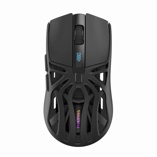 S63e7a74ff0534bd8a8c3f42b588b8946O.webp SmailWolf RS8 Wireless Gaming Mouse Bluetooth 2.4G Triple Mode 10000 DPI 1000Hz Lightweight