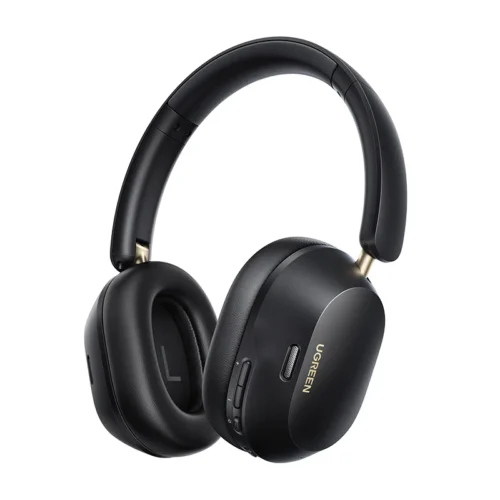 S6625f31566b144ec9f174f13a2cd321cC.webp UGREEN Max5c Wireless Bluetooth Headphones ANC 43dB Hi-Res LDAC 75H Battery Spatial Audio