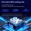 ThundeRobot MLX Lightweight Gaming Mouse PAW3950 Dual Mode Wired 2.4G 8K Polling Rate