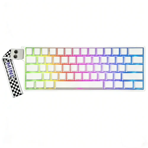 S702dc5ed4ad848bc8c6c8acec5ec9d8bg.webp AULA Mini60HE Wireless Magnetic Switch Gaming Keyboard Adjustable Trigger Sensitivity RGB