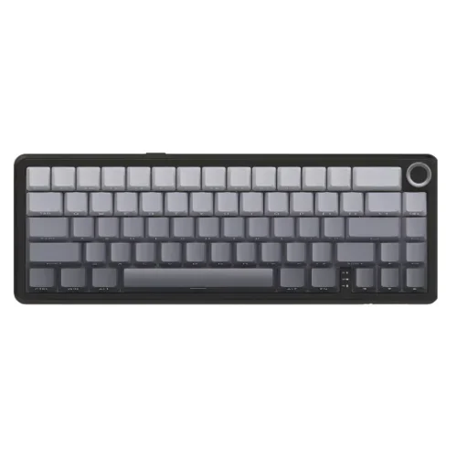 Sdb3d9758a68d45f08a52d1be41dd8fddY.webp Attack Shark X66 Wireless Mechanical Gaming Keyboard Gasket Mount RGB Backlit PBT Keycaps Volume Knob