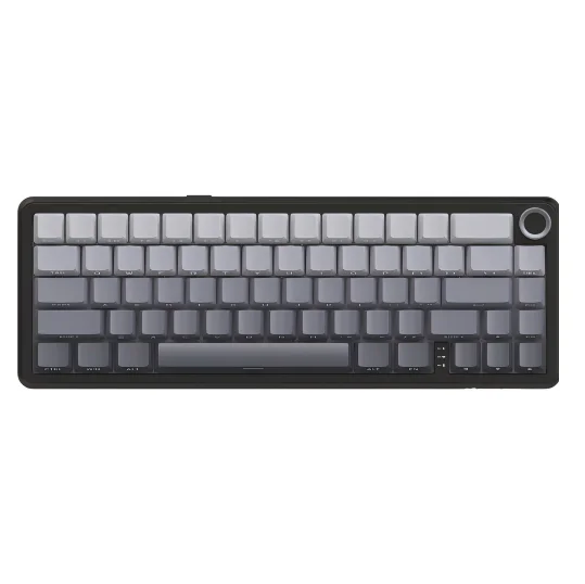 Attack Shark X66 Wireless Mechanical Gaming Keyboard Gasket Mount RGB Backlit PBT Keycaps Volume Knob