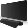 XXL Large Gaming Mouse Pad Black Extended Desk Mat for Keyboard & Mouse PC Computer