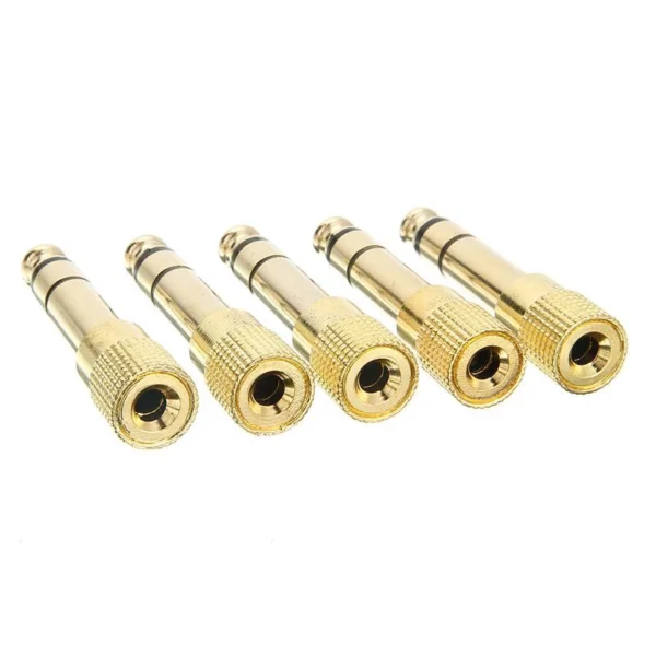 cf4d91ee05167e2cff3ddd93f3274139.webp Gold-Plated 6.35mm to 3.5mm Stereo Audio Jack Adapter Converter