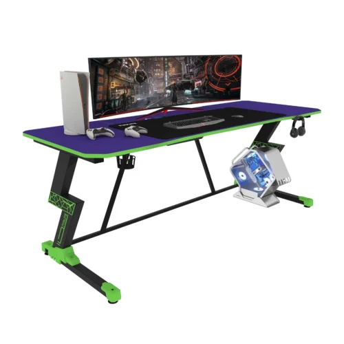 cn-11134207-7ras8-m8mrn3wf4efx88.webp FUSLITE 160cm Gaming Desk Z-Shaped Computer Table with Cup Holder Headphone Hook & Cable Management