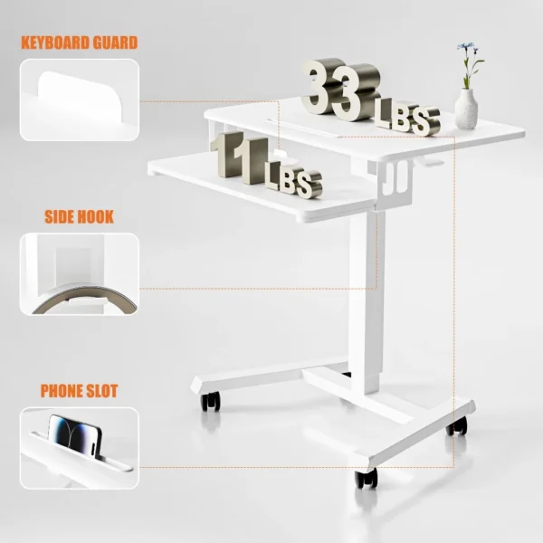 cn-11134207-820l4-mogirvridma5a7.webp Ergomaker Adjustable Standing Desk Gas Spring Lift Table with Keyboard Tray Laptop Computer Desk