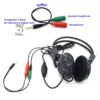 d9cb7c4682b88028ff1c245de481dbd2.webp Wired Earphone Headset with Microphone 3.5mm Audio Jack for PC Computer Online Meeting Call