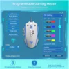 VicTsing T16 Wired Gaming Mouse 8 Programmable Buttons 7200 DPI USB RGB Mouse for PC