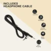 sg-11134201-81ztq-mijpil5zfgg8f7.webp Replacement Headphone Audio Cable for ATH-M50X M40X Compatible Headsets