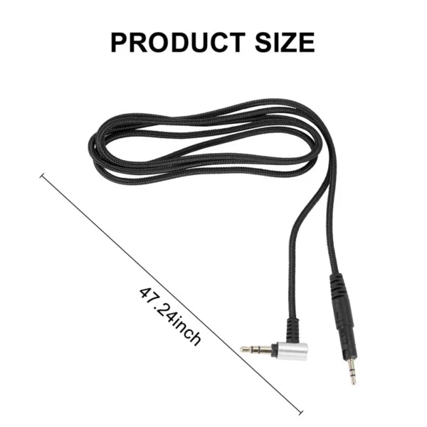 sg-11134201-81zvb-mijph1i5l347c9.webp Replacement Headphone Audio Cable for ATH-M50X M40X Compatible Headsets