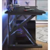 sg-11134201-81zvo-mj2iyatxj2f9d0.webp 120cm Gaming Computer Desk Carbon Fiber Style Anti-Scratch PC Laptop Study Table