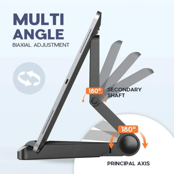 Portable Desktop Tablet Stand Foldable Phone Holder Bracket for 7-12 Inch Tablets