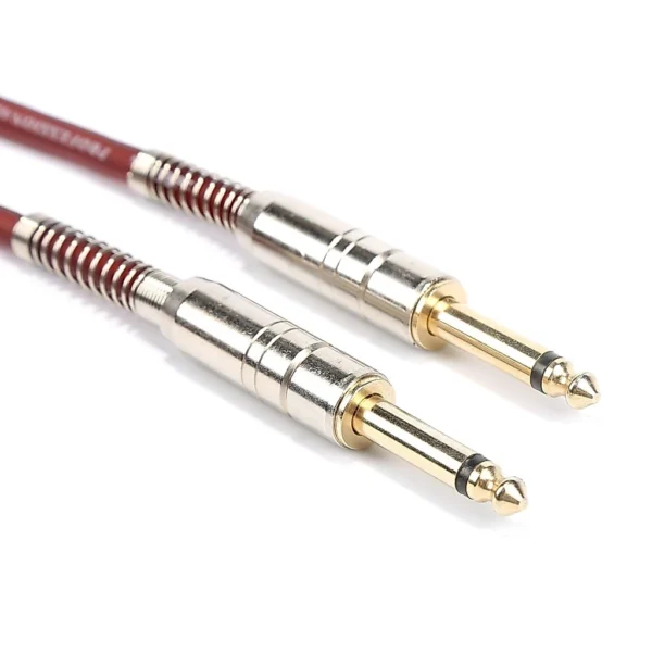 6.35mm 1/4 Inch Mono Audio Cable Male to Male Microphone Guitar Instrument Cable