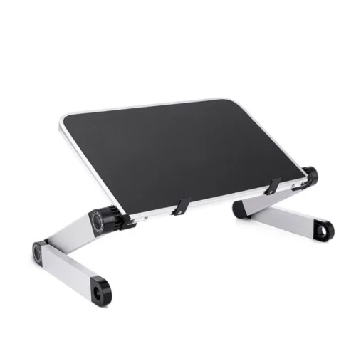 sg-11134201-8260p-mlh8ihm28jr5dd.webp Folding Laptop Bed Table Adjustable Portable Computer Desk Stand Black