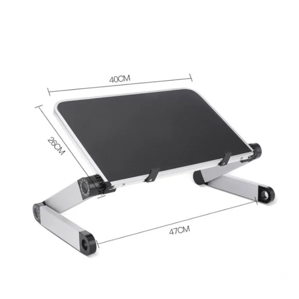 sg-11134201-82618-mlh8ihupeqrl31.webp Folding Laptop Bed Table Adjustable Portable Computer Desk Stand Black